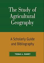 The Study of Agricultural Geography
