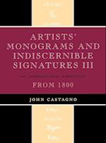 Artists' Monograms and Indiscernible Signatures III