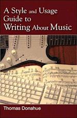 Style and Usage Guide to Writing About Music