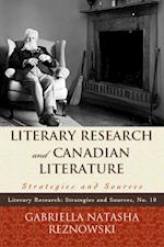 Literary Research and Canadian Literature