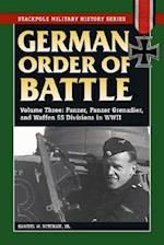 German Order of Battle, Volume 3