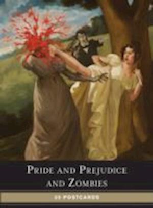 Pride Prejudice Zombies Postcrd Book