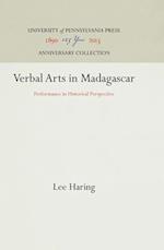 Verbal Arts in Madagascar