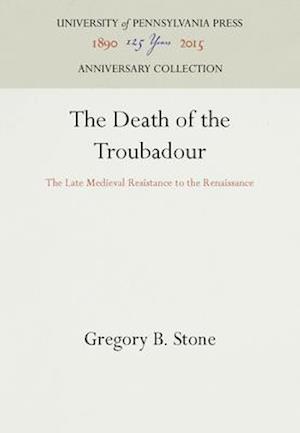 The Death of the Troubadour