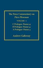 The Penn Commentary on Piers Plowman, Volume 1