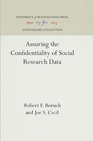 Methods for Assuring the Confidentiality of Social Research Data