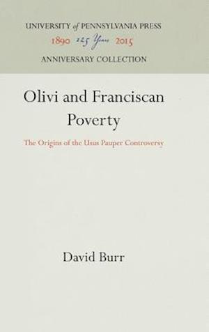 Olivi and Franciscan Poverty