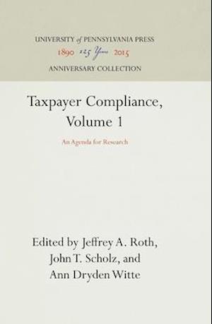 Taxpayer Compliance, Volume 1