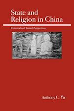 State and Religion in China