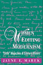 Women Editing Modernism