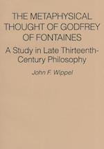 The Metaphysical Thought of Godfrey of Fontaines