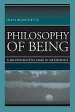 Philosophy of Being