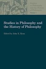 Studies in Philosophy and the History of Philosophy