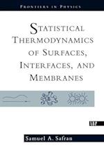 Statistical Thermodynamics of Surfaces, Interfaces, and Membranes