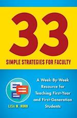 33 Simple Strategies for Faculty