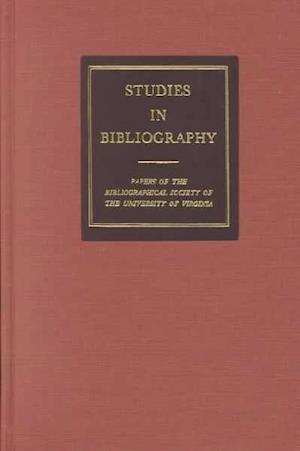 Studies in Bibliography, Volume 53