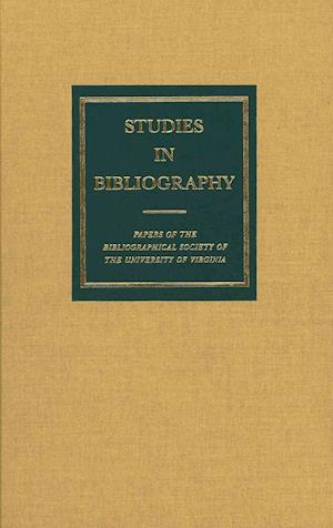 Studies in Bibliography