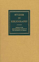 Studies in Bibliography