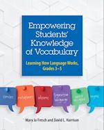 Empowering Students' Knowledge of Vocabulary