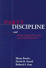 Party Discipline Parliamentary Governm