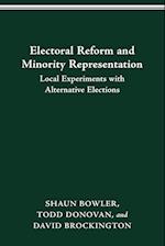 Electoral Reform and Minority Representation