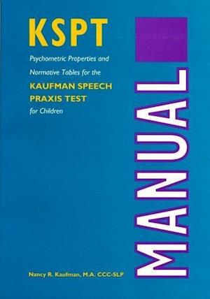 Kaufman Speech Praxis Test for Children