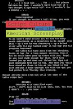 Script Culture and the American Screenplay