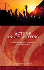 Acts of Angry Writing