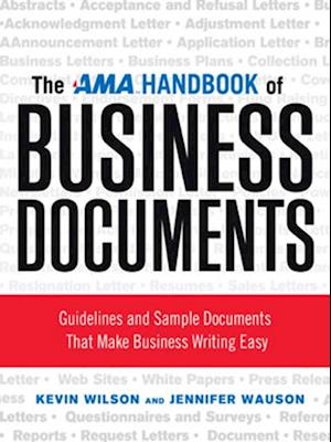 AMA Handbook of Business Documents
