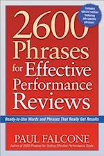 2600 Phrases for Effective Performance Reviews