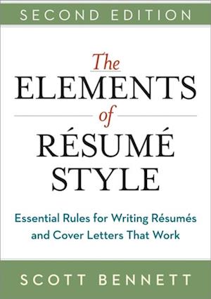 Elements of Resume Style