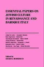 Essential Papers on Jewish Culture in Renaissance and Baroque Italy