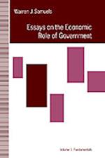Essays on the Economic Role of Government