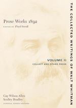 Prose Works 1892: Volume II