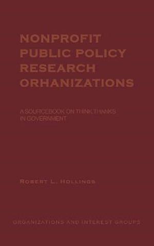 Nonprofit Public Policy Research Organizations