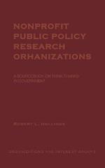 Nonprofit Public Policy Research Organizations