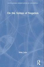 On the Syntax of Negation