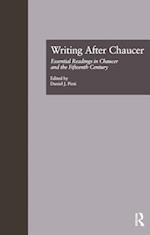 Writing After Chaucer