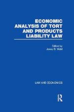 Economic Analysis of Tort and Products Liability Law