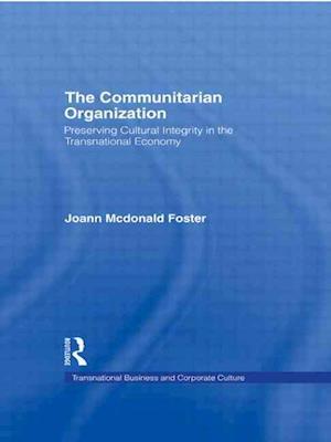 The Communitarian Organization