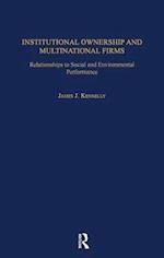 Institutional Ownership and Multinational Firms