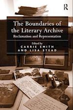 The Boundaries of the Literary Archive