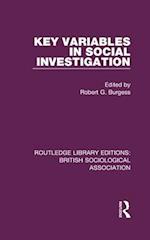 Key Variables in Social Investigation
