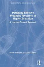 Designing Effective Feedback Processes in Higher Education