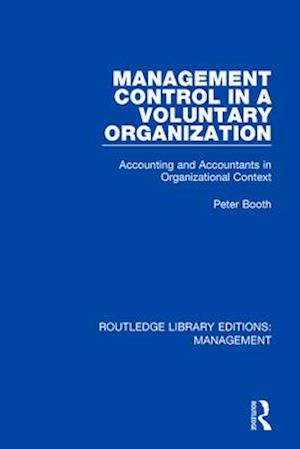 Management Control in a Voluntary Organization