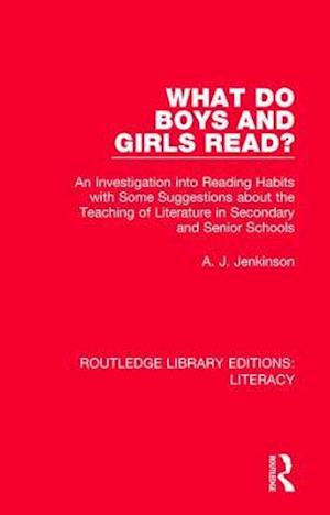 What do Boys and Girls Read?