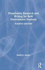 Dissertation Research and Writing for Built Environment Students