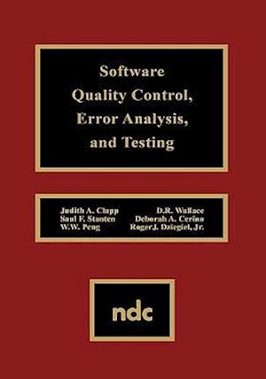 Software Quality Control, Error, Analysis