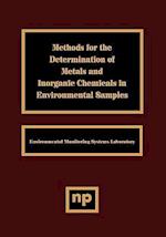Methods for the Determination of Metals in Environmental Samples