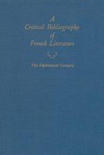 A Critical Bibliography of French Literature